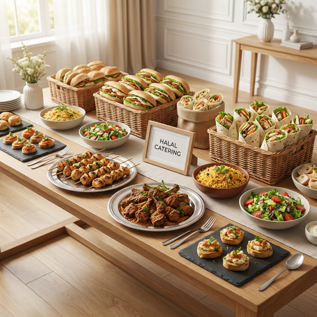 Halal catering mogelijk